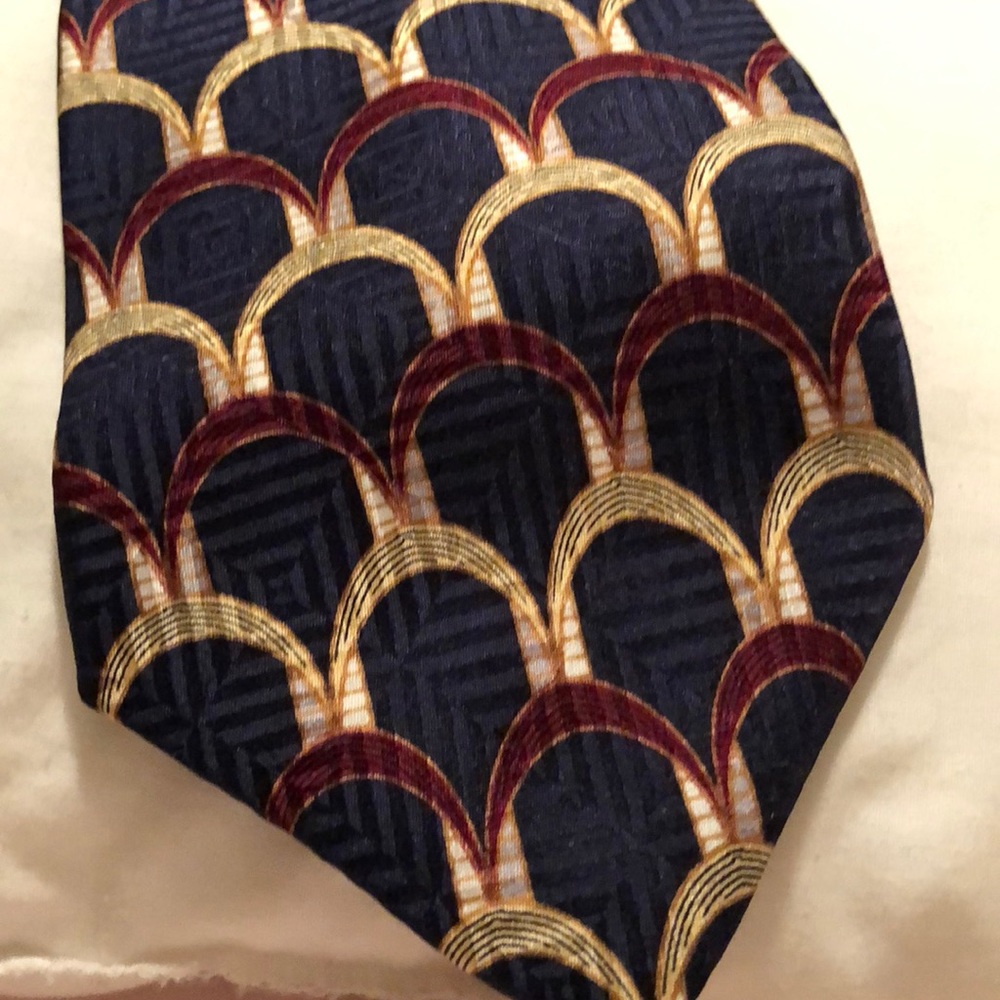Heritage by Etienne Aigner Navy wise necktie 4x 56